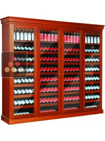 Triple temperature wine cabinet for storage and/or service  ELLEMME