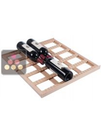 Oak storage shelf for wine cabinets CTP176 - CTV176 - CTP251 - CTV251 La SOMMELIERE