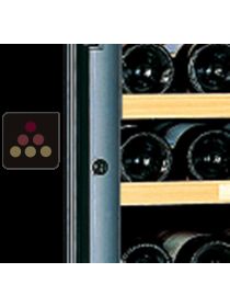 Replacement lock for wine cabinet with coloured glazed door ARTEVINO