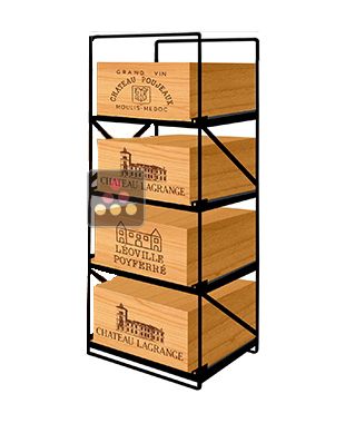 The only solution for storing 4 cases of wine and 48 bottles MODULORACK