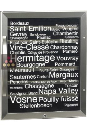 60cm decorative sticker for Dometic Wine cabinet door (S46G)
