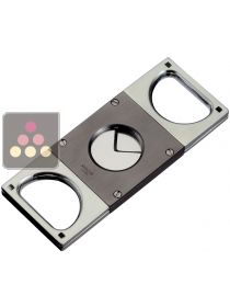 Premium double blade cigar cutter SAROME