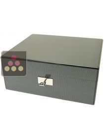 Cigar humidor with carbon finishing Ma Cave à Cigares