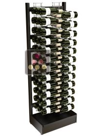 Freestanding Visiostyle metal support for 72 bottles VISIORACK