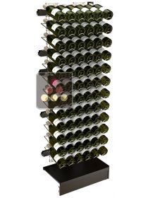 Extension unit for Visiostyle metal support for 72 bottles VISIORACK