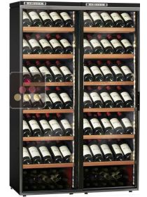 Combined 2 Single temperature wine service & storage cabinets CALICE