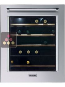 Dual temperature built in wine cabinet for storage and/or service - left-hinged KITCHENAID