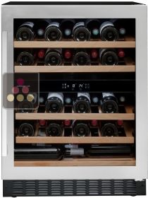 Dual temperature built-in wine cabinet for storage and/or service AVINTAGE