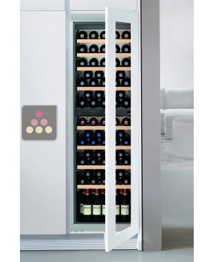 Multi-purpose built in wine cabinet for the storage and service of wine 
 LIEBHERR