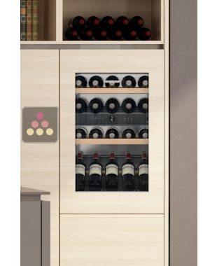 Multi-purpose built in wine cabinet for the storage and service of wine
 LIEBHERR