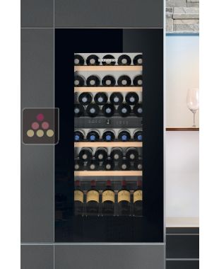 Multi-purpose wine cabinet for storage and service - can be fitted
 LIEBHERR