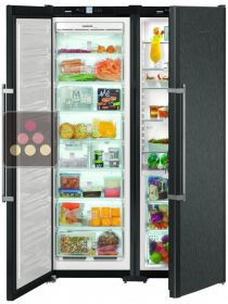 Combined fridge, freezer, ice maker & Biofresh zone LIEBHERR