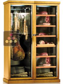 Combination of 2 single temperature delicatessen cabinets CALICE