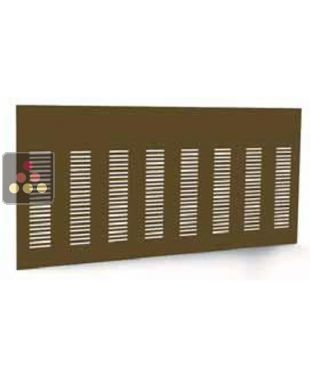 MDF deflector panel for wine cabinet elevated built-in installation  - 1 modul - standard depth CALICE DESIGN