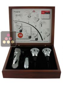 Wooden storage box for starting bottles  PRESERVINO