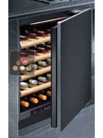 Single temperature built in wine cabinet for ageing or service CALICE