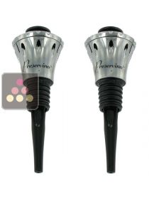 Pourers for wine preservation system PRESERVINO