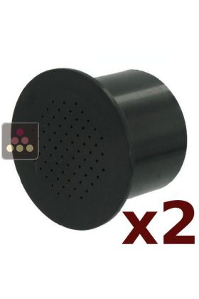 Set of 2 active carbon filters for CLIMADIFF wine cabinets
