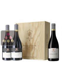 Cave de Tain 3-bottle box 1994 : 2 Hermitage Gambert de Loche + 1 Hermitage Grand Classique Sélection Vin