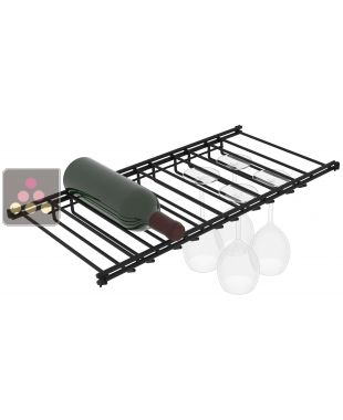 Glasses Rack shelf for modular storage Architecture Intérieure du Vin - Width 60cm ARCHITECTURE INTERIEURE DU VIN