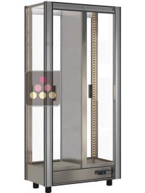 3-sided refrigerated display cabinet unit for wine storage or service - Without equipment CALICE DESIGN