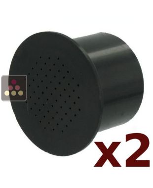 Set of 2 active carbon filters for VINOSAFE wine cabinets pre Sept 2009 VINOSAFE