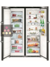 Combined fridge, freezer & Biofresh zone LIEBHERR