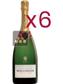 6 Bottles of Bollinger Champagne Special Cuvée Sélection Vin