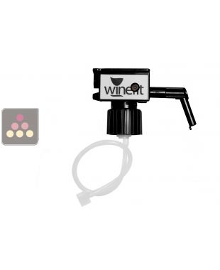 2 dispensing heads for wine glass distributor WINEFIT