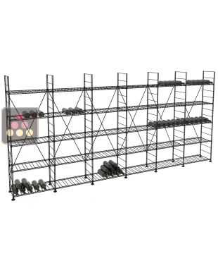 Modular metallic storage unit for 924 bottles - H170cm ARCHITECTURE INTERIEURE DU VIN
