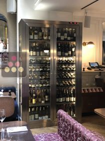 Dual temperature wine service cabinet ELLEMME