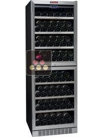 Dual temperature wine service cabinet La SOMMELIERE