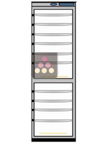 Dual compartment cheese cabinet for up to 100kg CALICE