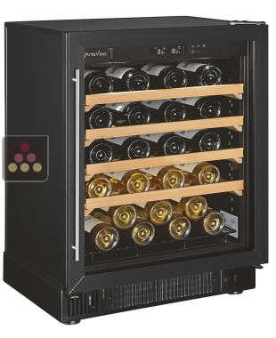 Multi temperature wine service and storage cabinet - Sliding shelves ARTEVINO