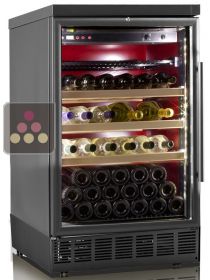 Built-in two temperature wine cabinet for service CALICE