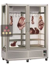 Fully glazed meat maturation display TECFRIGO