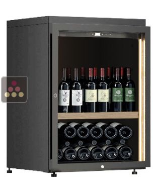 Freestanding single temperature wine cabinet for service - Standing bottles CALICE