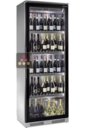 Single or multi-temperature wine service cabinet  - Vertical Bottles