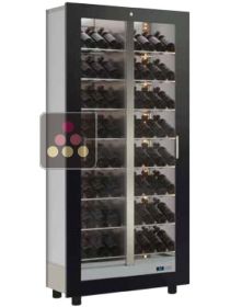 Built-in multi-purpose wine cabinet for storage or service - 112 bottles - Without frame CALICE DESIGN