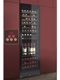 Dual temperature wine cabinet for storage and/or service - Full Glass door DOMETIC