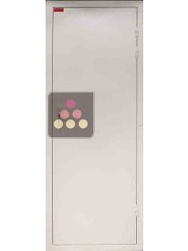 Insulating large door for natural wine cellar, right hinged - 700 mm door passage WINEMASTER
