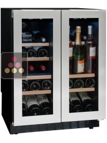 Dual temperature wine service cabinet AVINTAGE