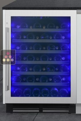 Built-in single temperature wine Cabinet for storage or service - Electrochromatic Glass door