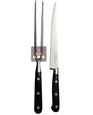 Prestige meat cutting set including 1 knife + 1 fork 
