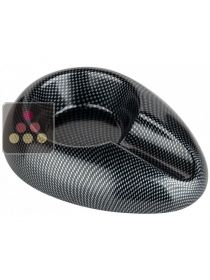Ashtray with carbon finishing Ma Cave à Cigares