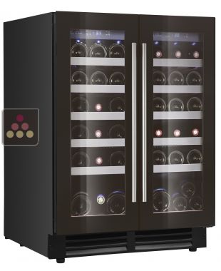Dual temperature wine cabinet for service LE CHAI