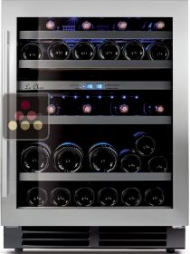 Dual temperature wine cabinet for storage and/or service LE CHAI
