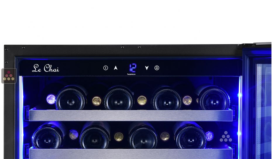 Single temperature wine Cabinet for storage or service - Electrochromatic Glass door