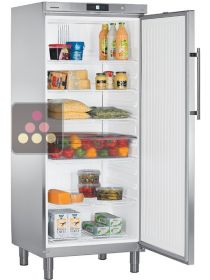 Forced-air professional refrigerator - GN 2/1 - ABS interior - Stainless steel exterior - 432L LIEBHERR PRO