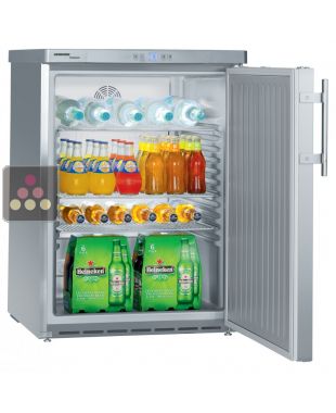 Undercounter glass door commercial refrigerator - Forced-air cooling - 130L LIEBHERR PRO